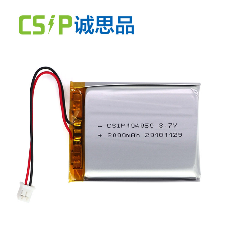 Great Power 104050 3.7 v 2000mah rechargeable battery for learning machines