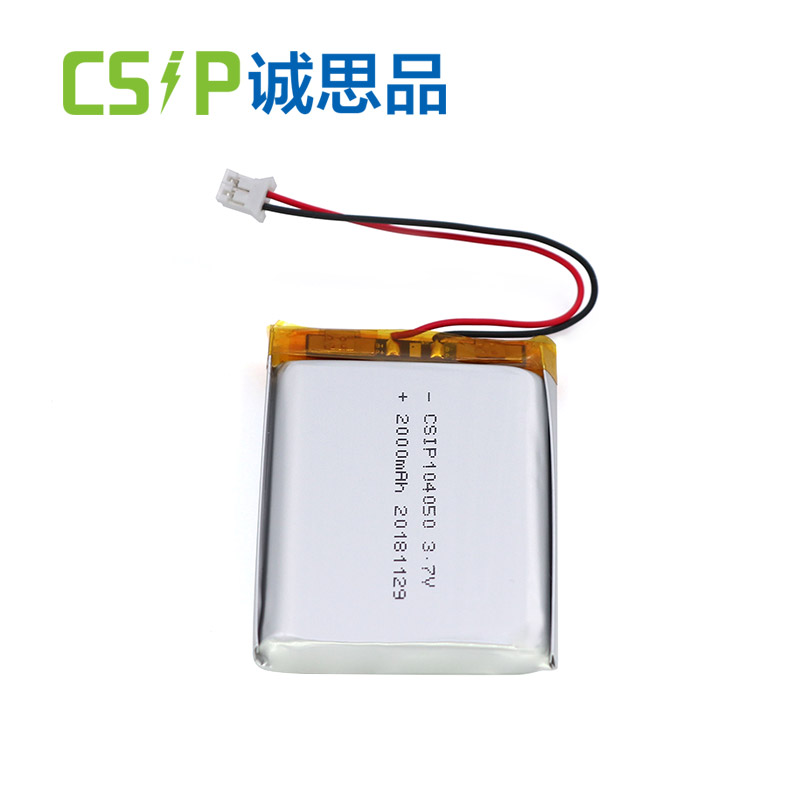 Great Power 104050 3.7 v 2000mah rechargeable battery for learning machines