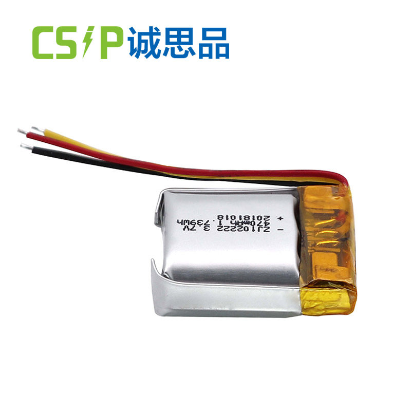 102222 470mAh 3.7 v small lithium ion battery for bluetooth headset