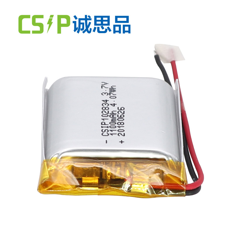 102834 lithium ion battery 3.7 v 1100mah for portable devices​