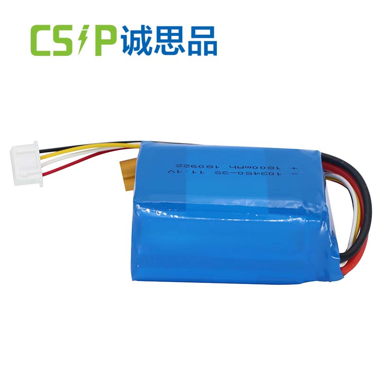 high rate 103450-3S-1800mAh-11.1V lipo battery for drone