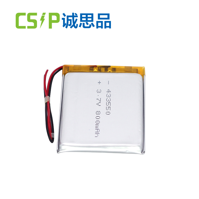 433550 3.7v 800mAh rechargeable cell battery have KC certification