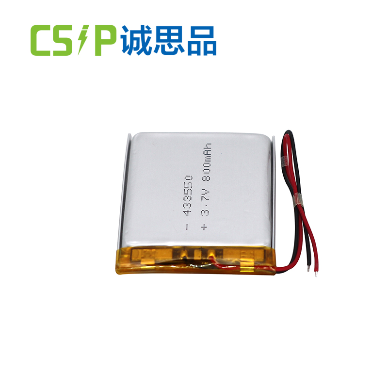 433550 3.7v 800mAh rechargeable cell battery have KC certification