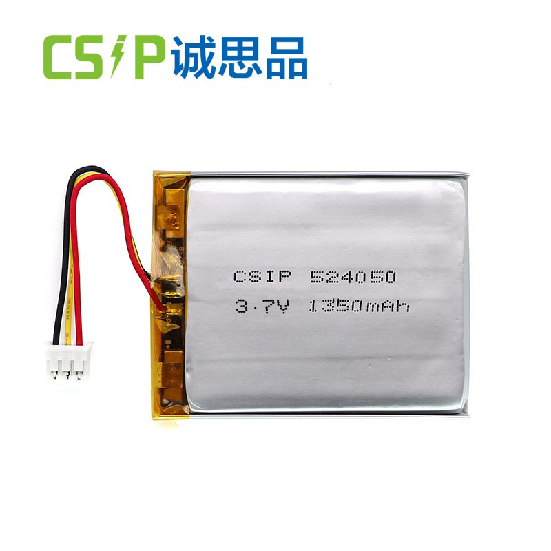 High voltage 524050 3.8V 1350mAh lithium polymer battery