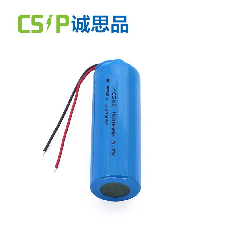 3.7V 1500mAh 18500 Cylindrical lithium ion battery for ebike