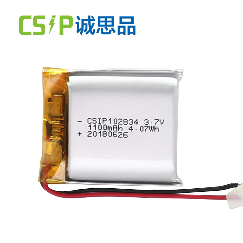 102834 lithium ion battery 3.7 v 1100mah for portable devices​