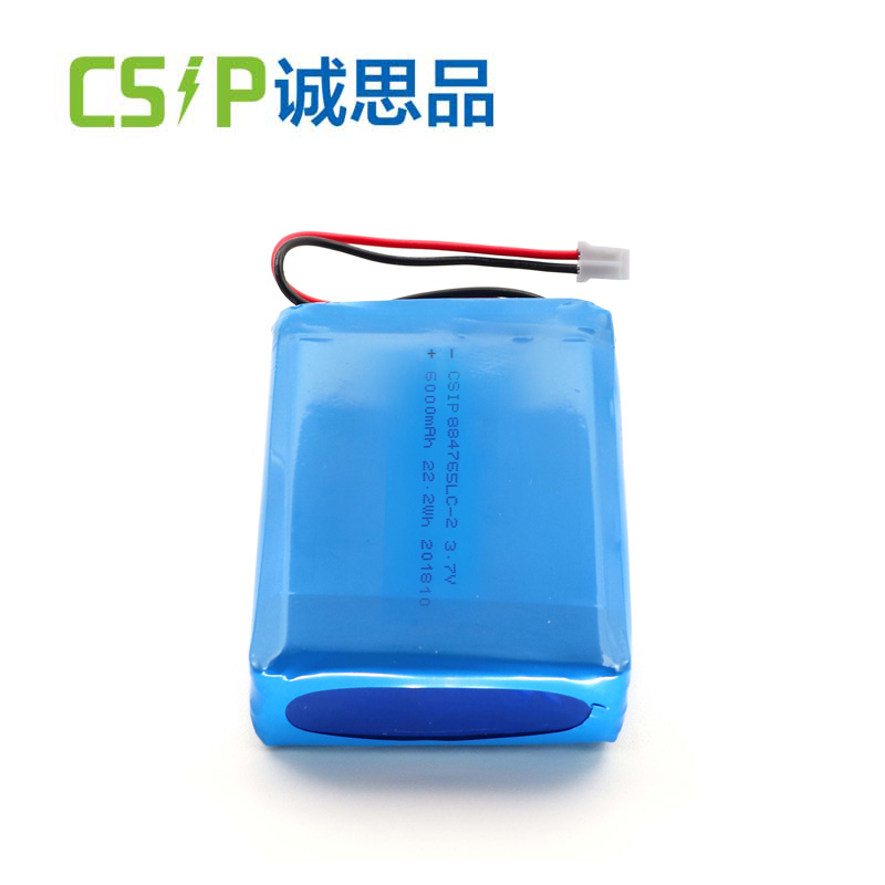 High Power 884765 6000mah lithium polymer battery for massage instrument