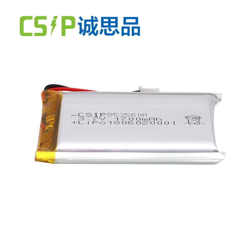 Long Cycle life 853560 1700mAh 3.7 volt custom lithium polymer battery