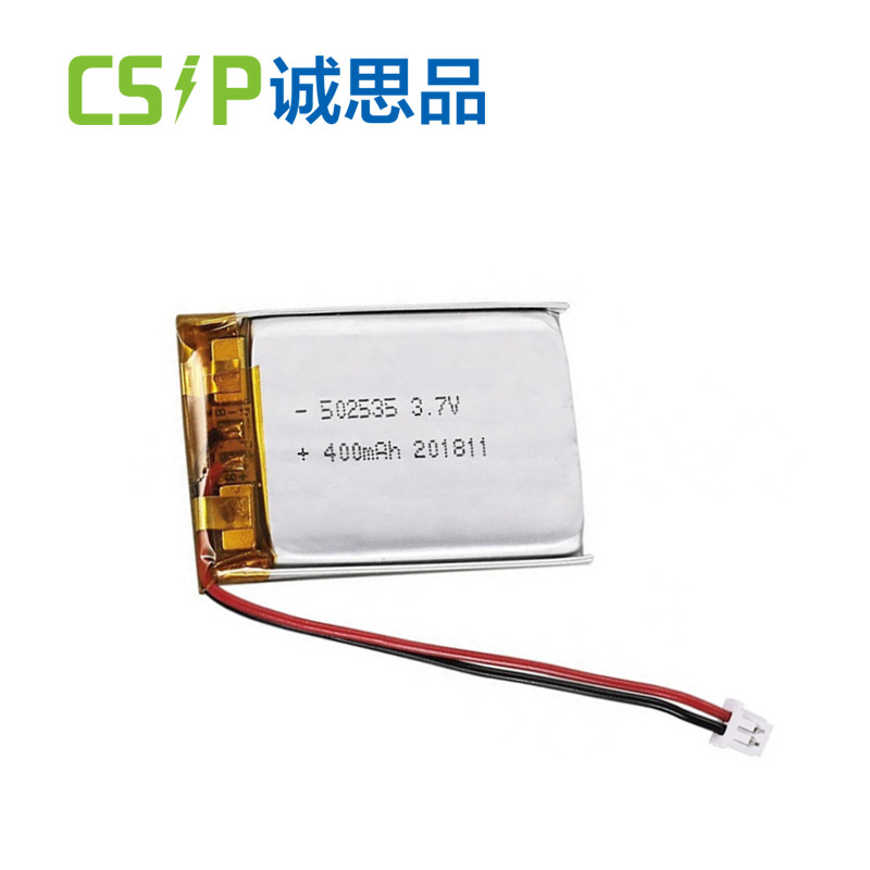 best buy 502535 3.7v 400mah lithium polymer battery for military equipment