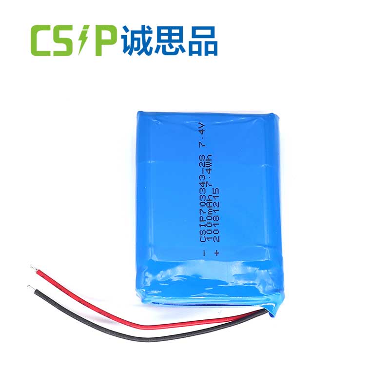 703343-2S-7.4v-1000mAh lithium ion battery pack for MWD in oil industry