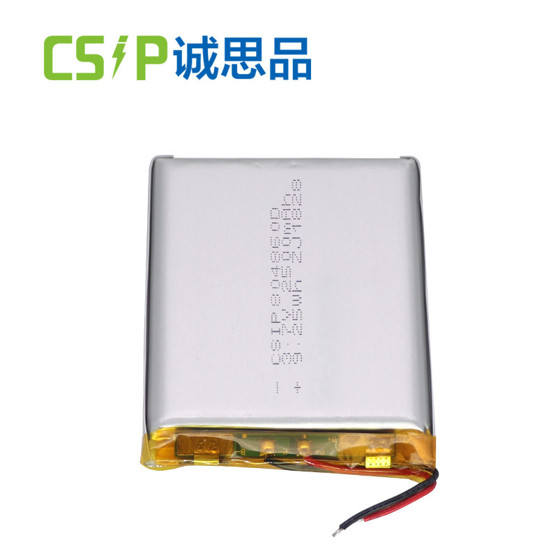 Low temperature resistant 804860D-3.7v-2500mAh lipo battery for aerospace equipment