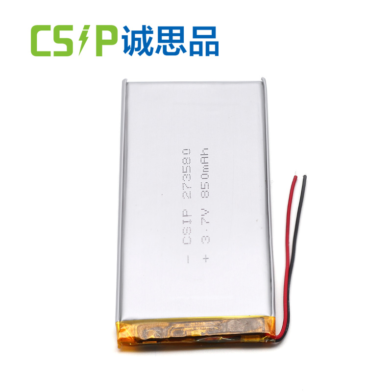 273580 3.7v 850mah li ion battery for cold-proof shoes with UL1642