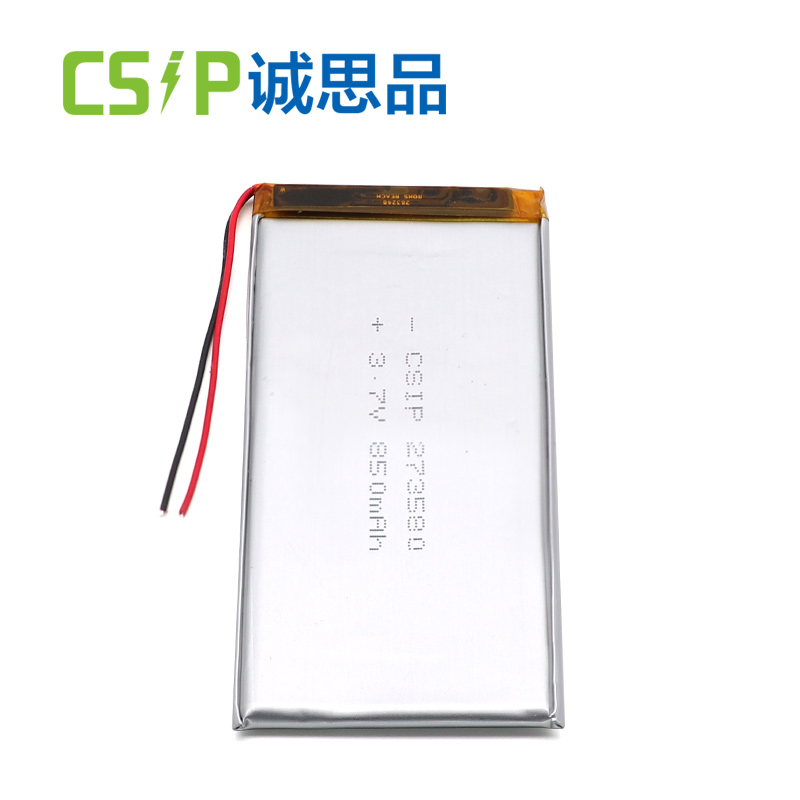 273580 3.7v 850mah li ion battery for cold-proof shoes with UL1642