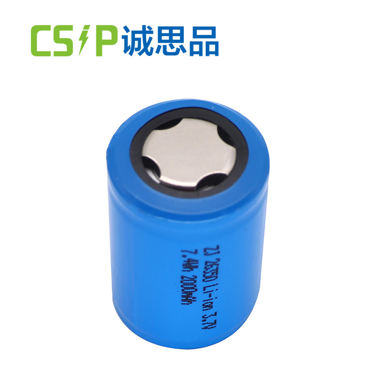 26350 2000mAh 3.7V li ion rc car battery