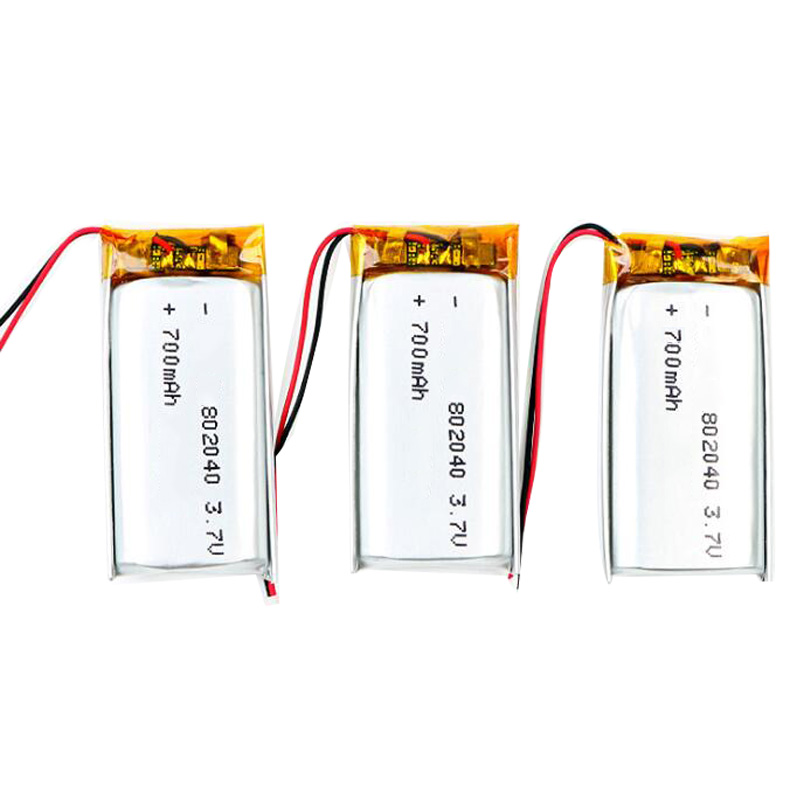 802040 Lithium Polymer Battery 700mah 1000mah, Lithium Polymer Battery 3.7v, Lithium Polymer Cell