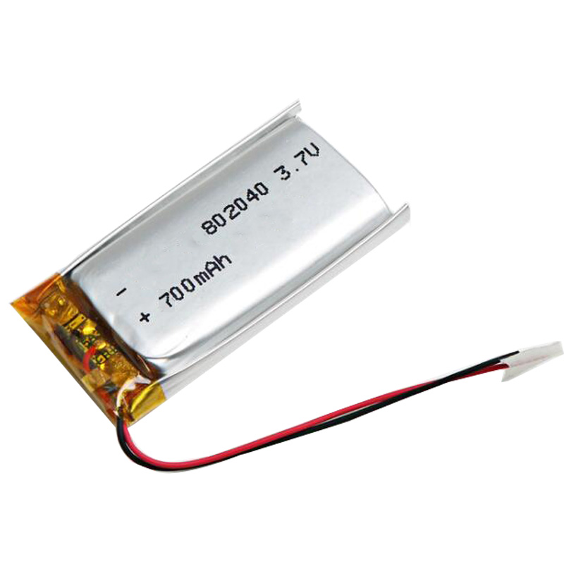 802040 700mah 3.7v Lipo Li-polymer rechargeable battery for