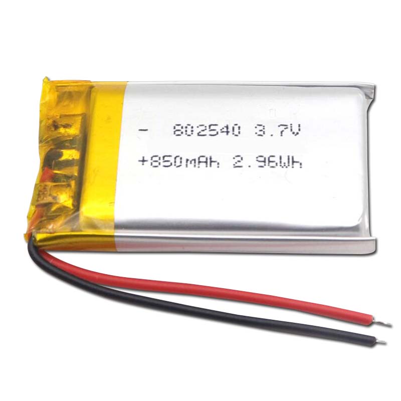 802540 Lithium Polymer Battery 3.7 V 700mah 1200mah, Lithium Ion Polymer Cell, Battery Lipo