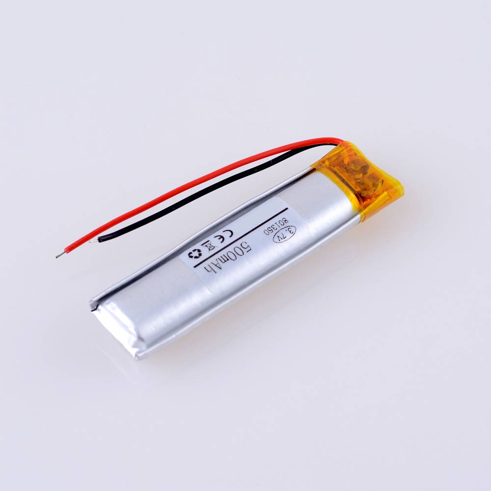 801350 Lithium Polymer Battery, Lithium Polymer Battery, Li Ion Polymer Battery 3.7 V 500mah