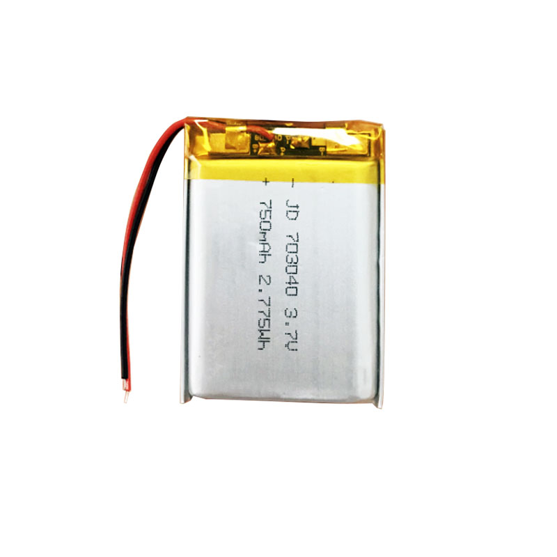 703040 3.7 V 750mah 1000mah Polymer Lithium Battery, Rechargeable Lithium Ion Polymer Battery Pack, Lithium Polymer Battery Cost