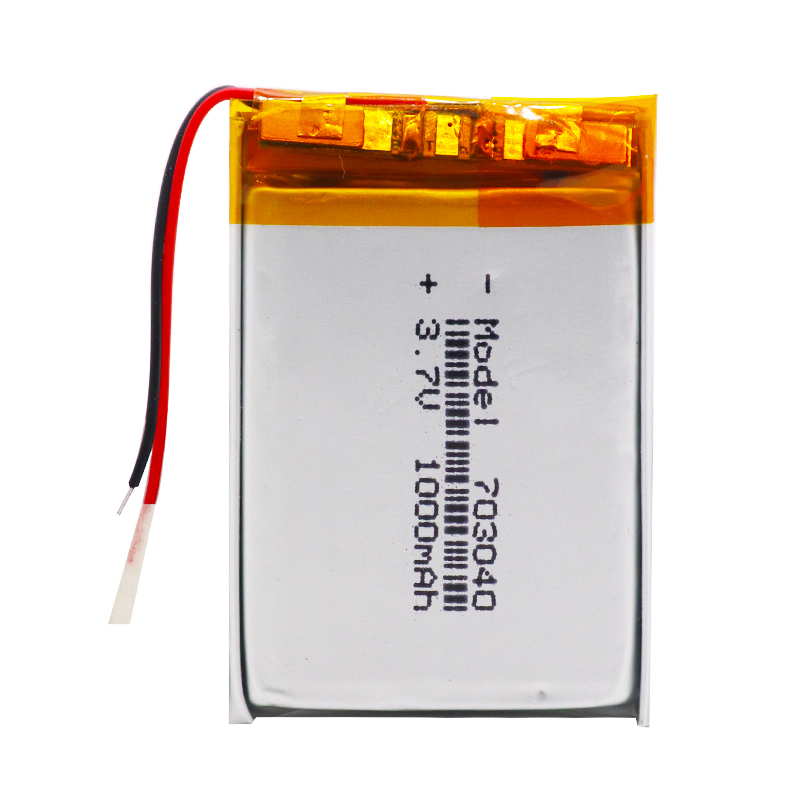 703040 3.7 V 750mah 1000mah Polymer Lithium Battery, Rechargeable Lithium Ion Polymer Battery Pack, Lithium Polymer Battery Cost