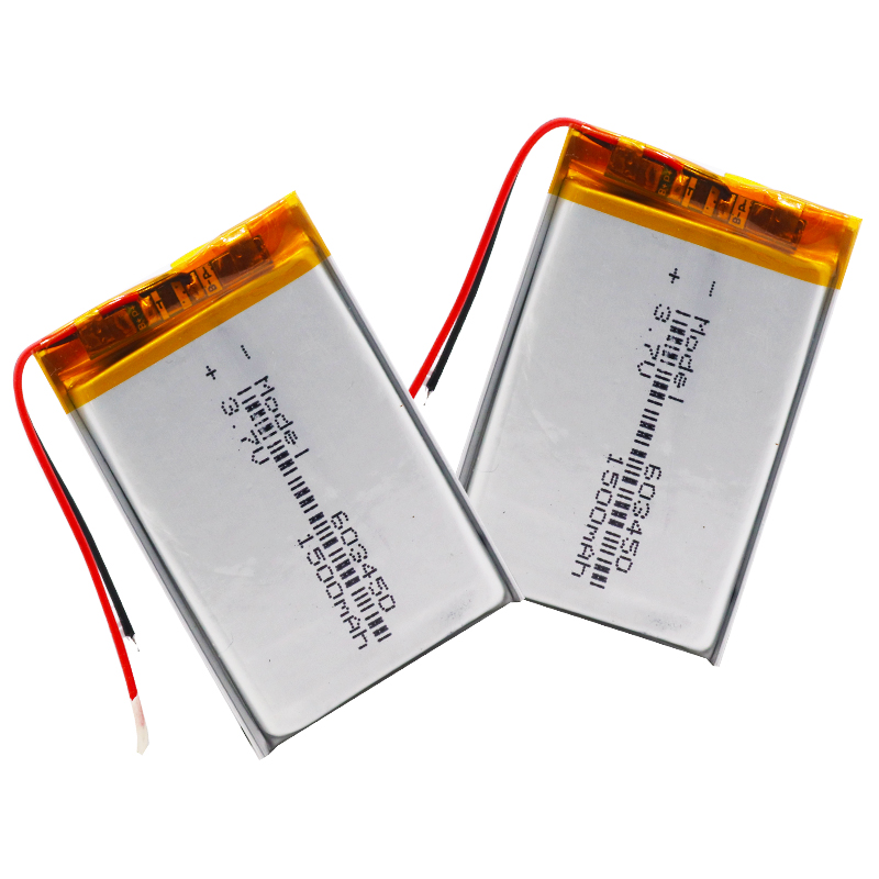 603450 1200mah 1500mah Li Ion And Li Polymer, Lipo Lithium, 3.7 Lithium Polymer Battery