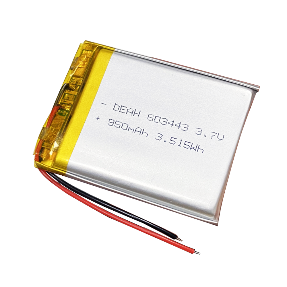 603443 950mah 1200mah Lithium Polymer 3.7 V, Lipo Batteries, Li Ion Li Polymer