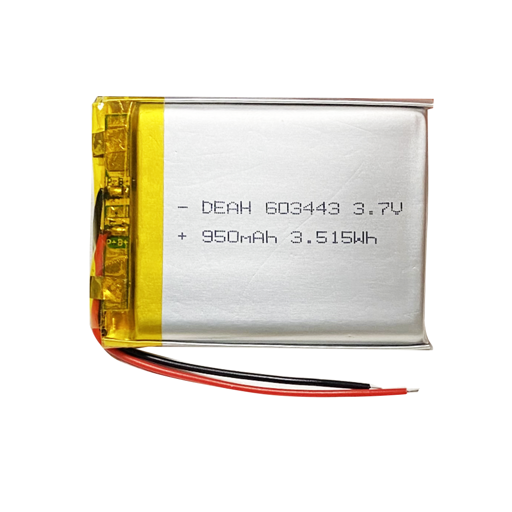 603443 950mah 1200mah Lithium Polymer 3.7 V, Lipo Batteries, Li Ion Li Polymer