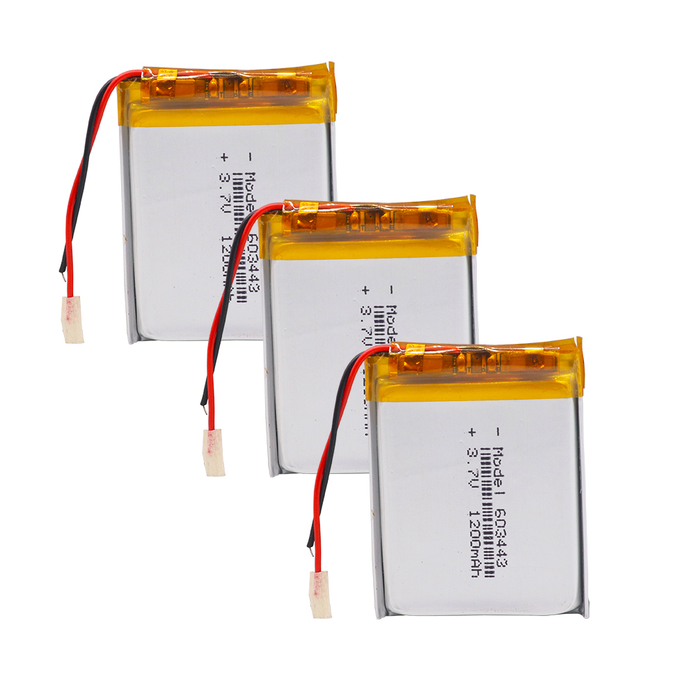 603443 950mah 1200mah Lithium Polymer 3.7 V, Lipo Batteries, Li Ion Li Polymer