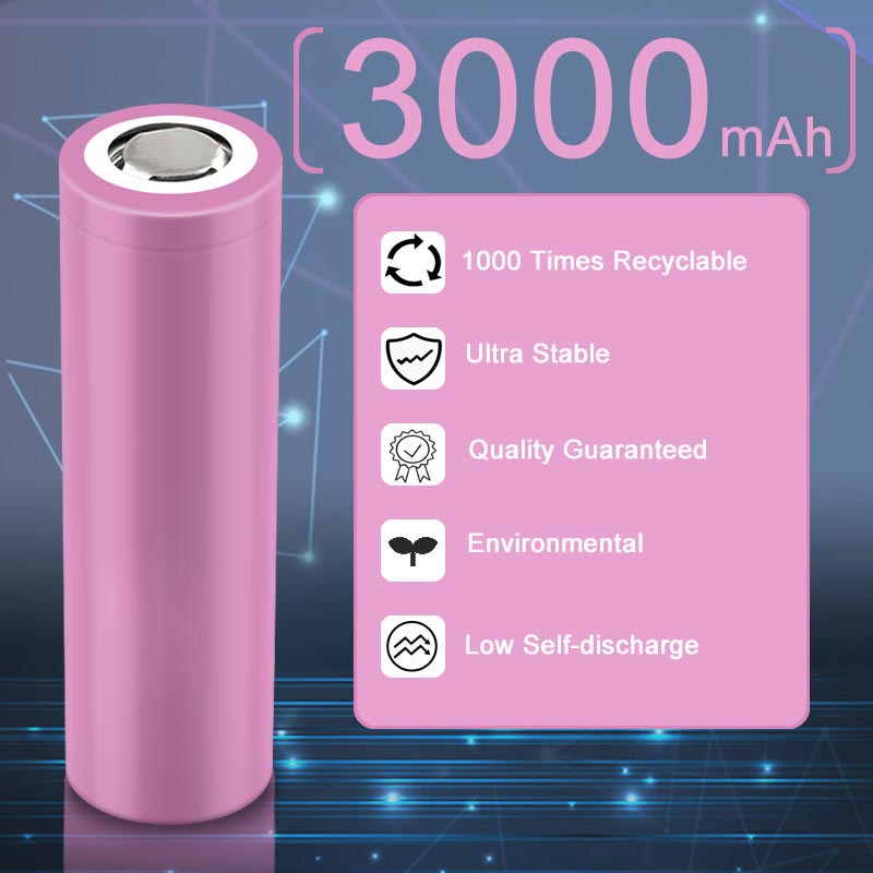 18650 Rechargeable Lithium Battery, Sanyo Lithium Ion Battery, Battery Li Ion 3.7 V 3500mah 2900mah 2600mah