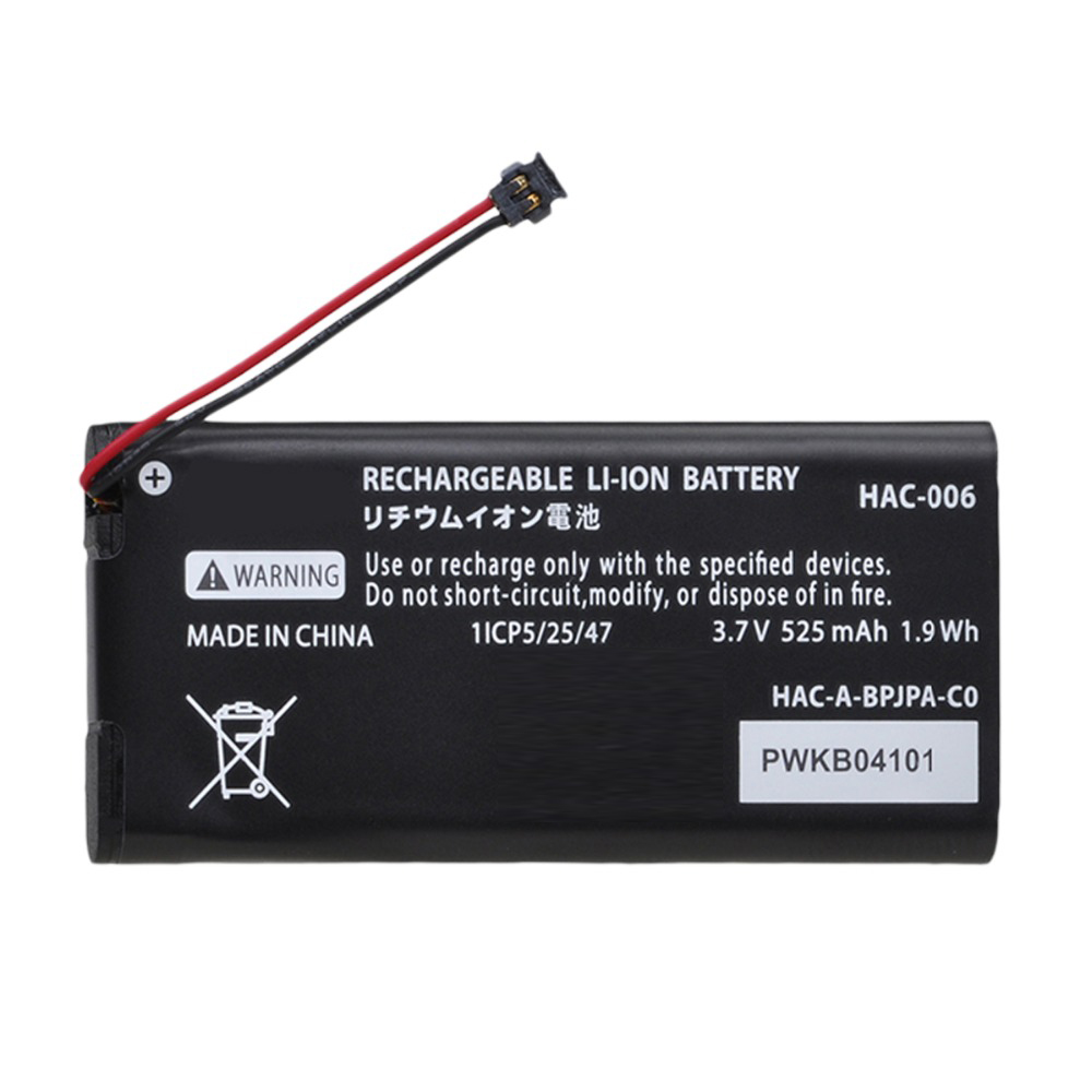 3.7V 525mAh HAC 006 Battery for Nintendo Switch HAC-006 HAC-015 HAC-016 HAC-A-JCL-C0 HAC-A-JCR-C0 Switch NS Joy-Con Controller