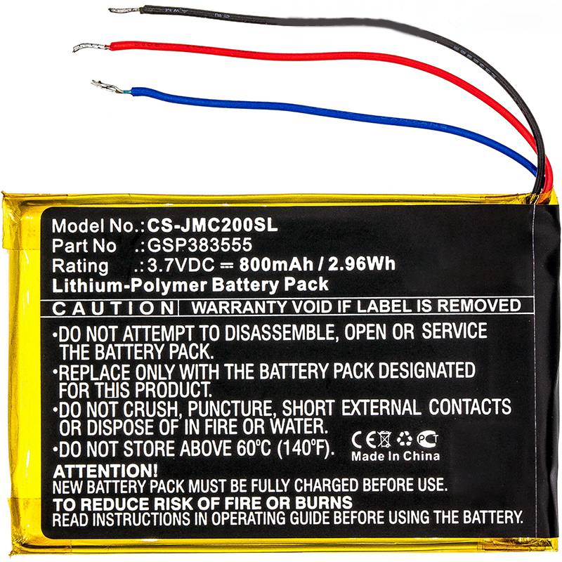 3.7V 800mAh Battery P453048D 01 Special Edition Clip Plus Lithium Ion Batteries Pack