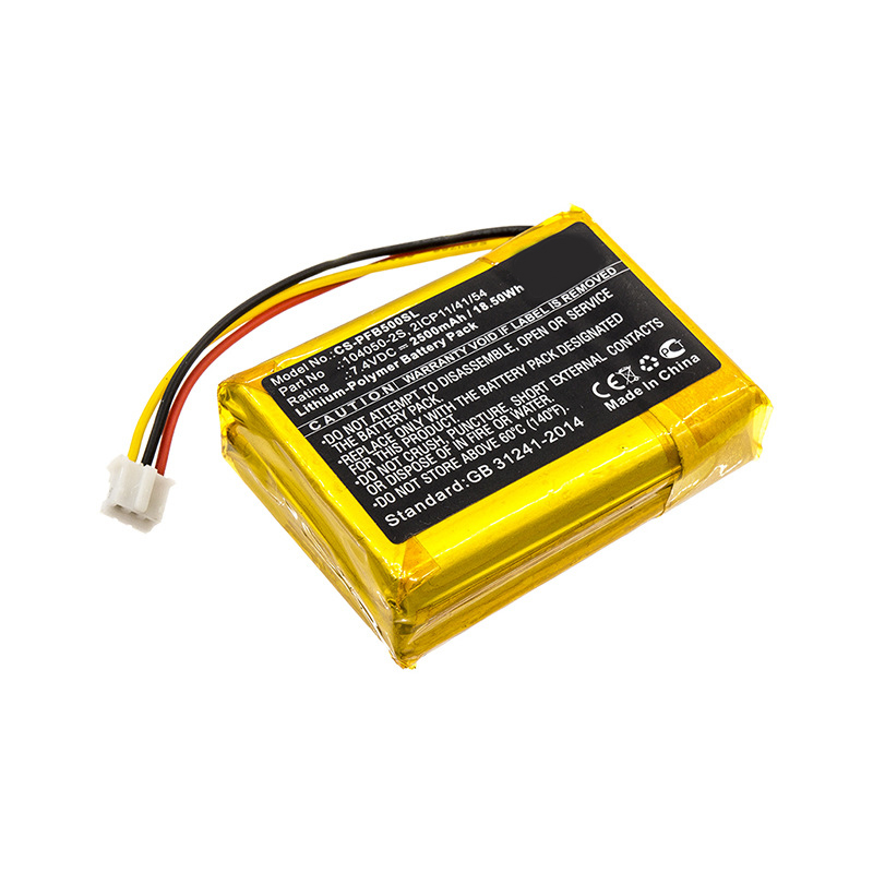 7.4V 2500mAh Li-ion Lipo Battery Lithium Ion Batteries Energy Storage Battery Packs for B512 Fidelio B5 104050-2S