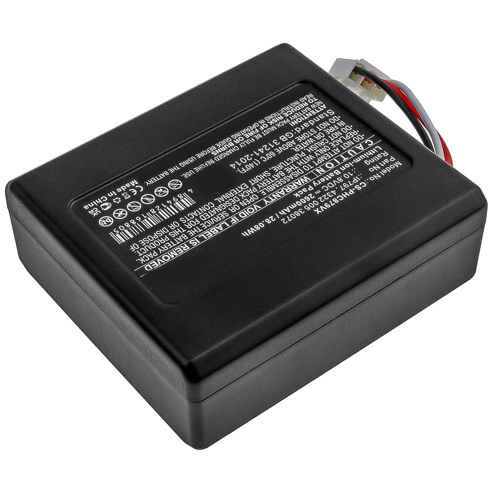 2600mAh IP797 FC8794,FC8792,FC80070181,FC80080181,FC8794013182,FC8795,FC8796 Robot Vacuum Cleaner Battery Packs Li-ion