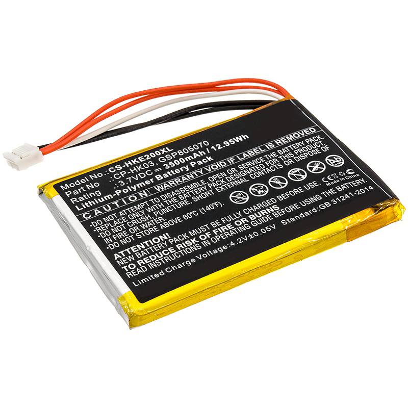 Speaker Battery 3.7V 2800mAh 3500mAh CP-HK03 GSP805070 for HarmanKardon Esquire 2